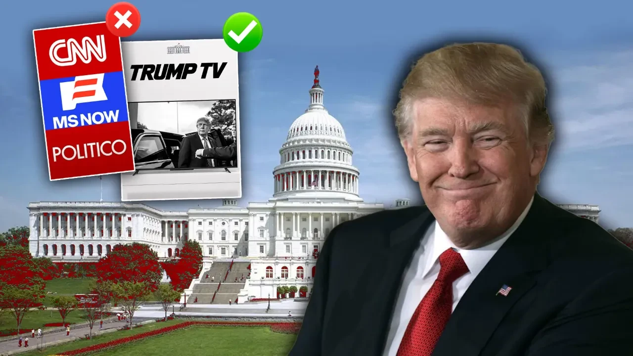 ABD lideri, 3 medya şirketinin Beyaz Saray'a girişini engelledi, Trump TV kuruldu