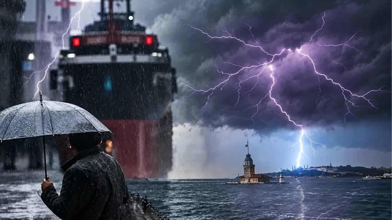 AKOM saat saat açıkladı! İstanbul'a kuvvetli sağanak geliyor: Bu 4 güne dikkat 