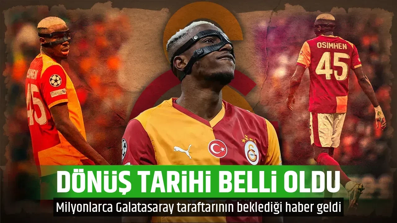 DÖNÜŞ TARİHİ BELLİ OLDU