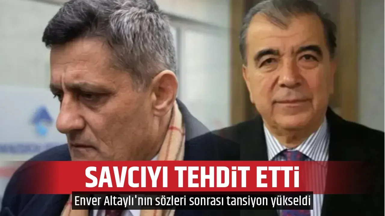SAVCIYI TEHDİT ETTİ