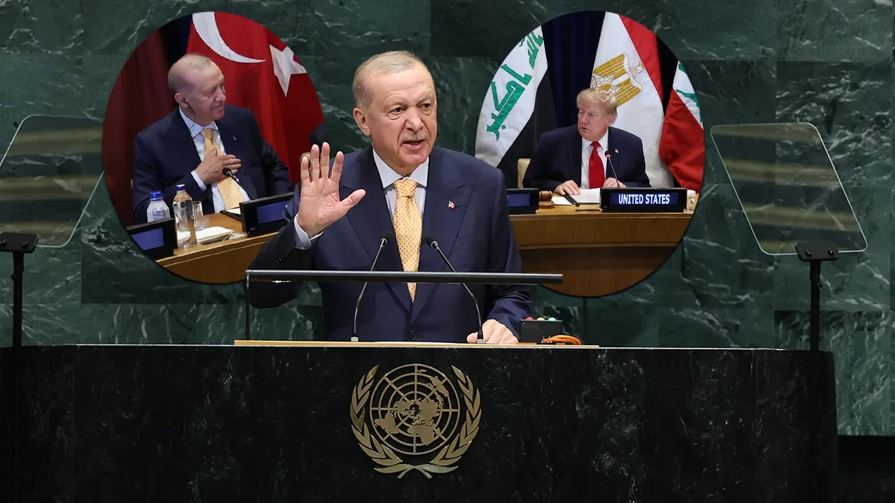 Cumhurbaşkanı Erdoğan'ın mesajları, Donald Trump'ın övgü dolu sözleri BM'ye damga vurdu