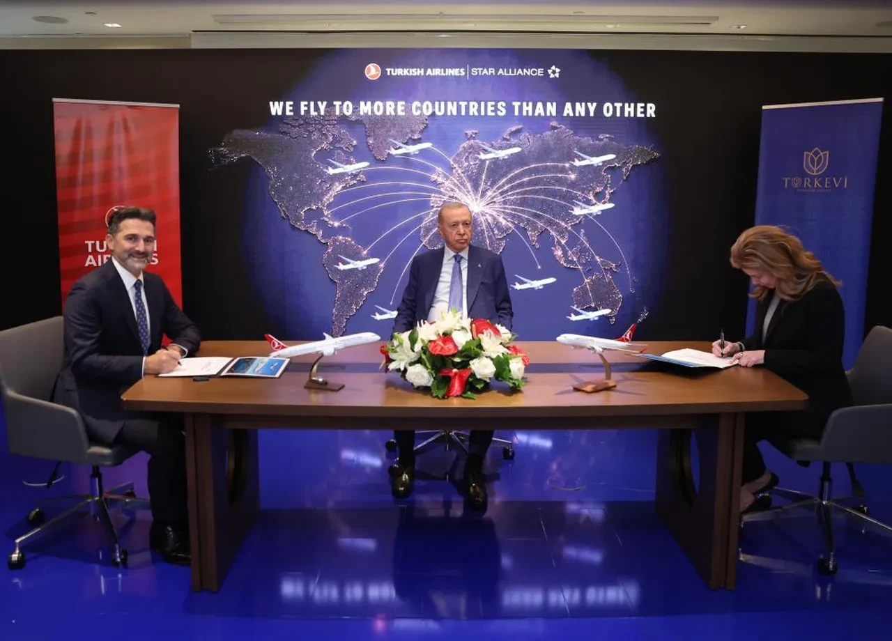 THY Boeing’e 150 uçaklık sipariş verdi! İmza töreninde Cumhurbaşkanı Erdoğan da yer aldı