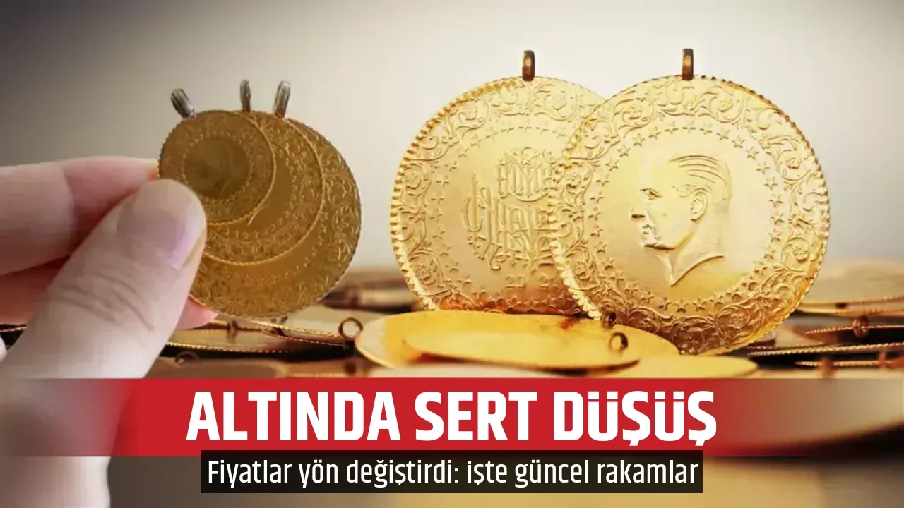 ALTINDA SERT DÜŞÜŞ