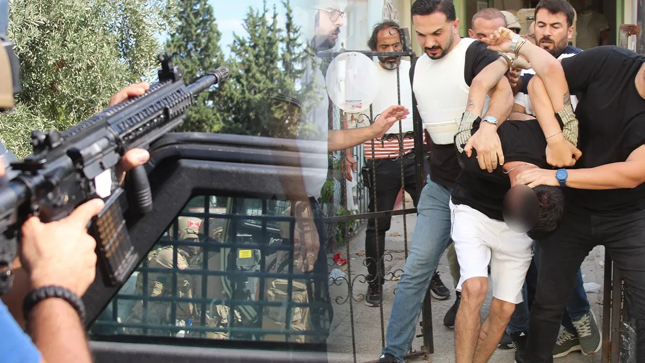 Adana'da film gibi operasyon: Teslim olmamak için bomba pimini çekti