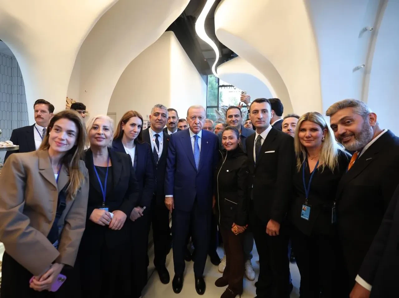 Cumhurbaşkanı Erdoğan New York’ta Türk pastanesini ziyaret etti