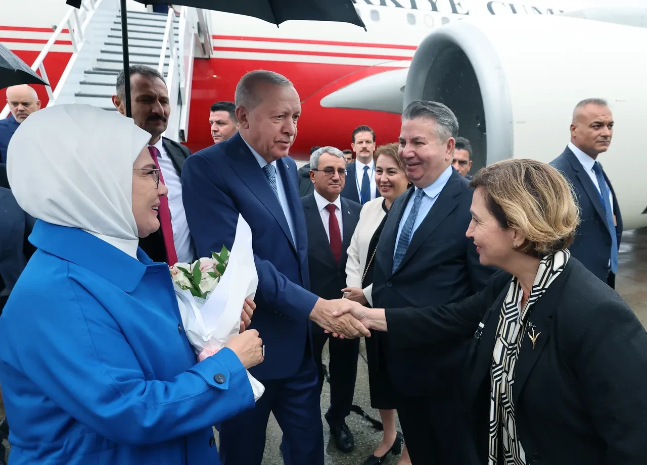 Cumhurbaşkanı Erdoğan ve heyeti ABD'den ayrıldı