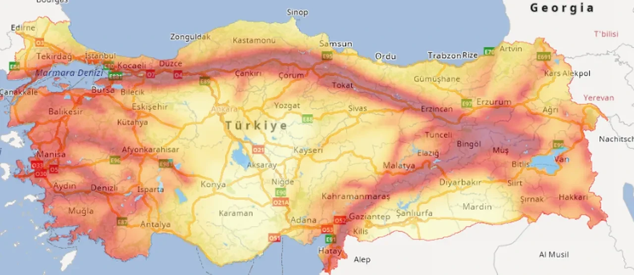 Güncel diri fay hattı haritası 2026! Evinizin altından fay hattı geçiyor mu? Fay hatları nerelerde? 2026 aktif fay hatları...
