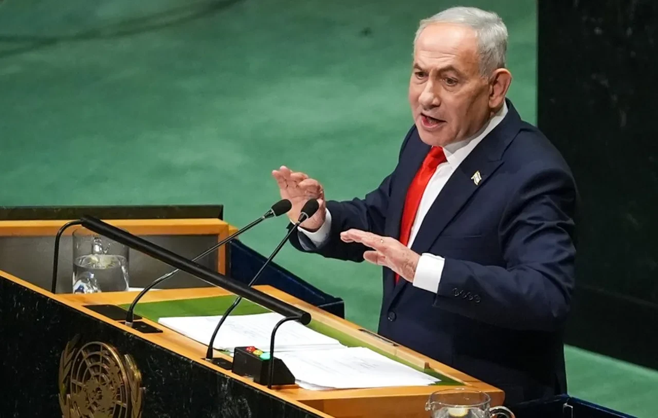 İsrail Başbakanı Netanyahu'ya Birleşmiş Milletler'de protesto: Salon boşaldı