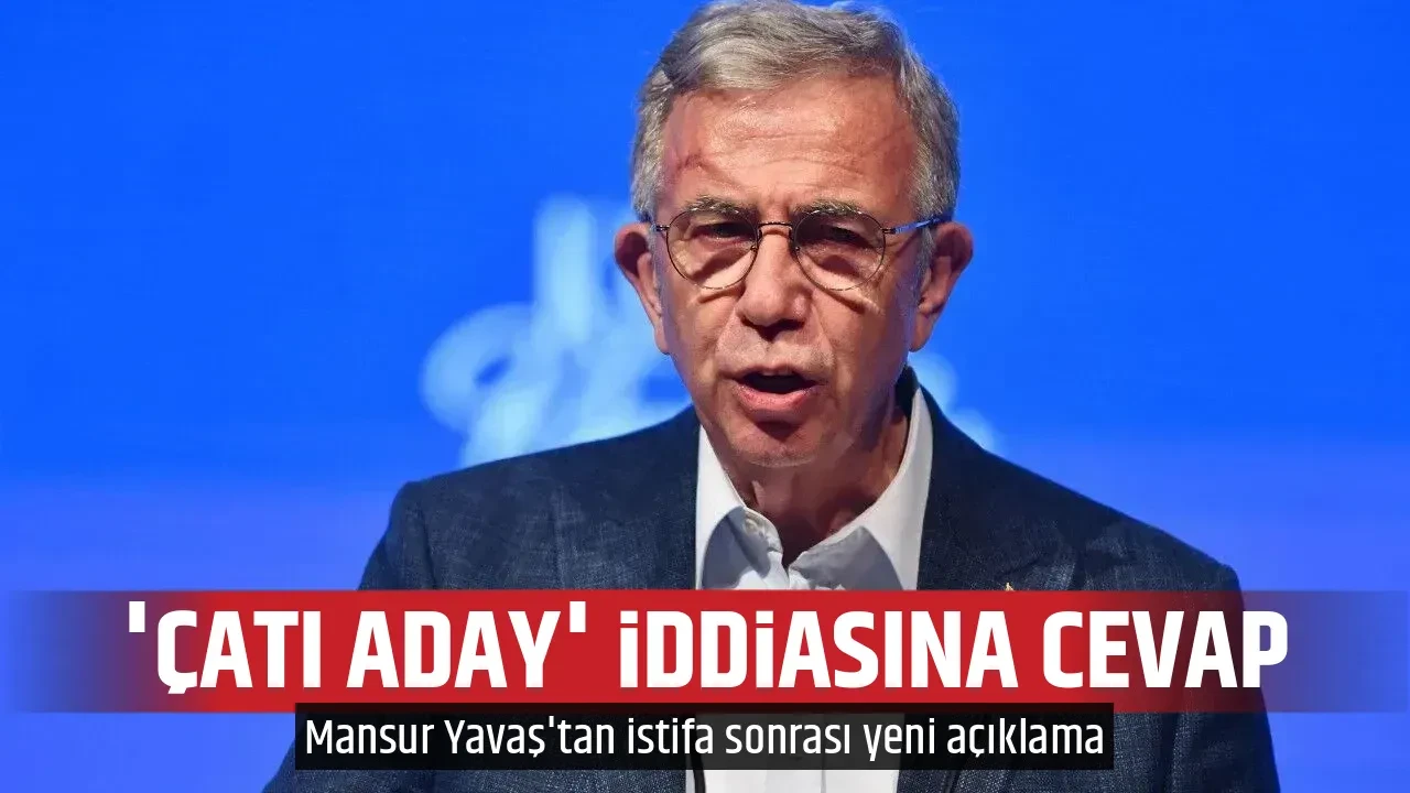 'ÇATI ADAY' İDDİASINA CEVAP