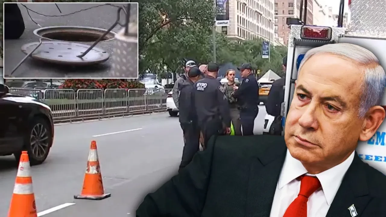 New York'ta Netanyahu'nun oteli yakınında şüpheli olay: 3 kişi kanalizasyondan çıktı