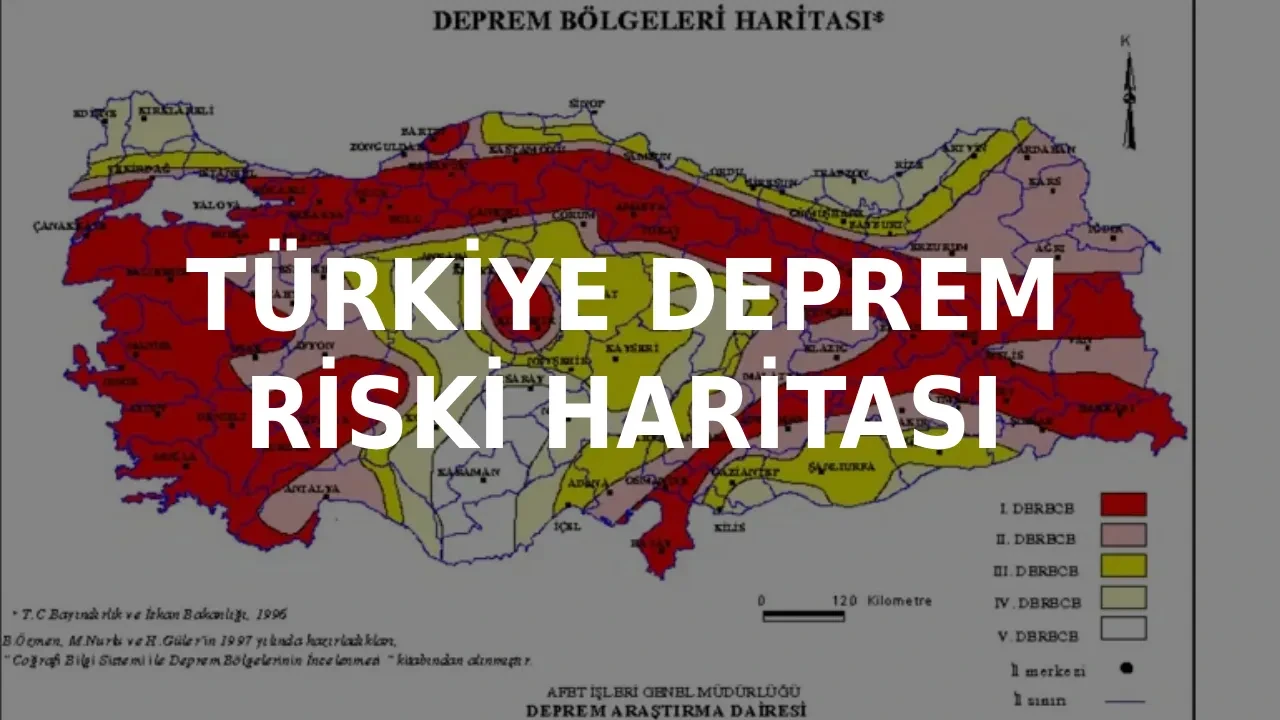 Türkiye deprem haritası 2026 tablosu! En yüksek ve en az riskli iller hangisi? Birinci, ikinci, üçüncü, dördüncü ve beşinci derece riskli şehirler