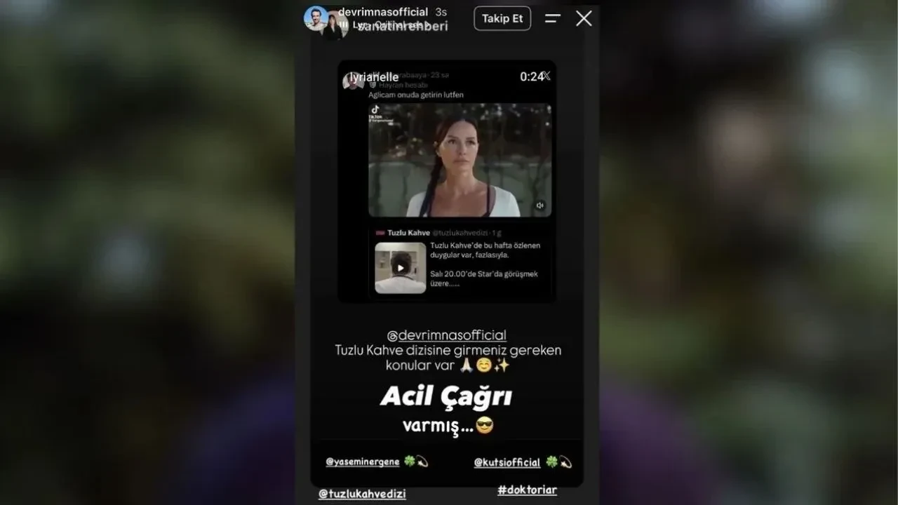 Tuzlu Kahve’ye Devrim Nas mı geliyor? Sosyal medyada Aşk-ı Memnu detayı dikkat çekti!
