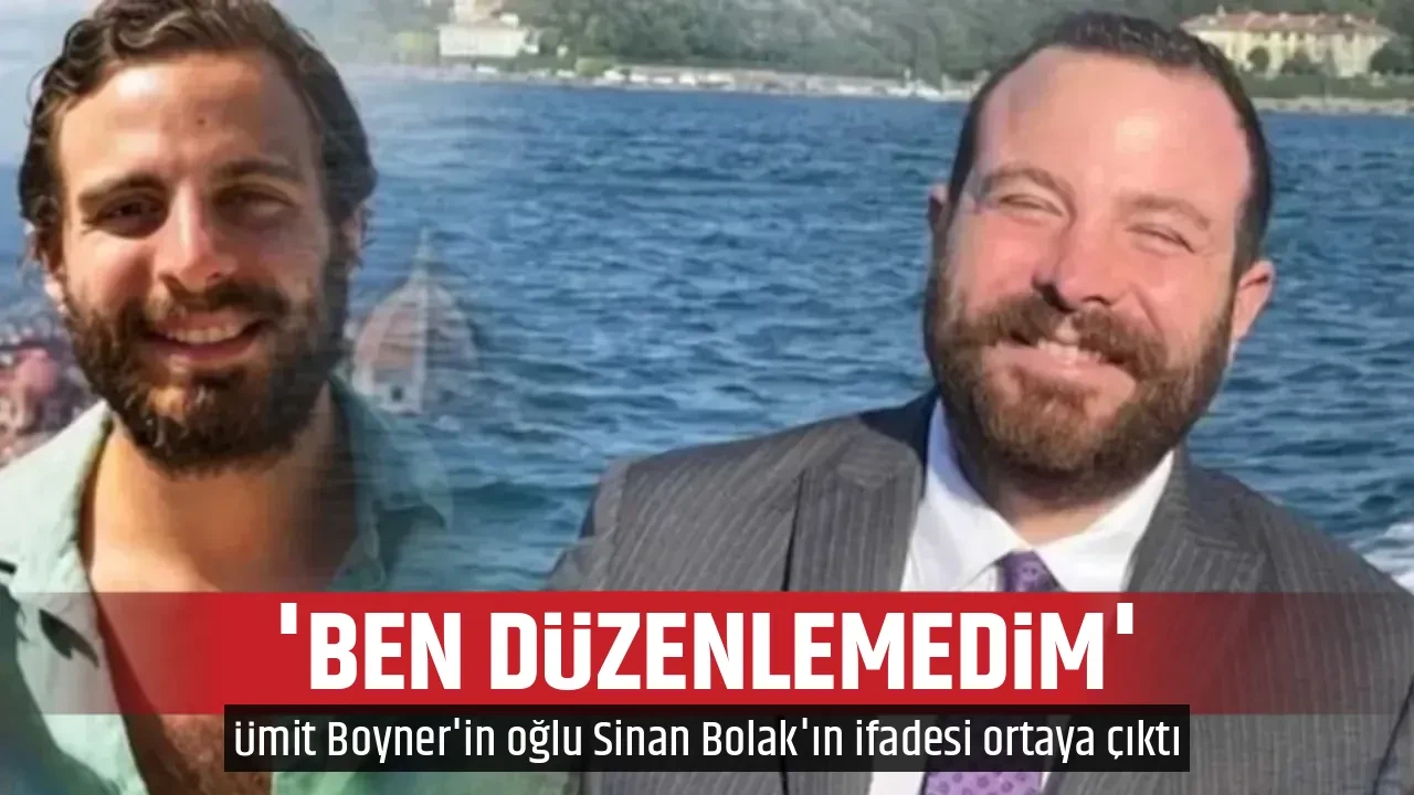 'BEN DÜZENLEMEDİM'