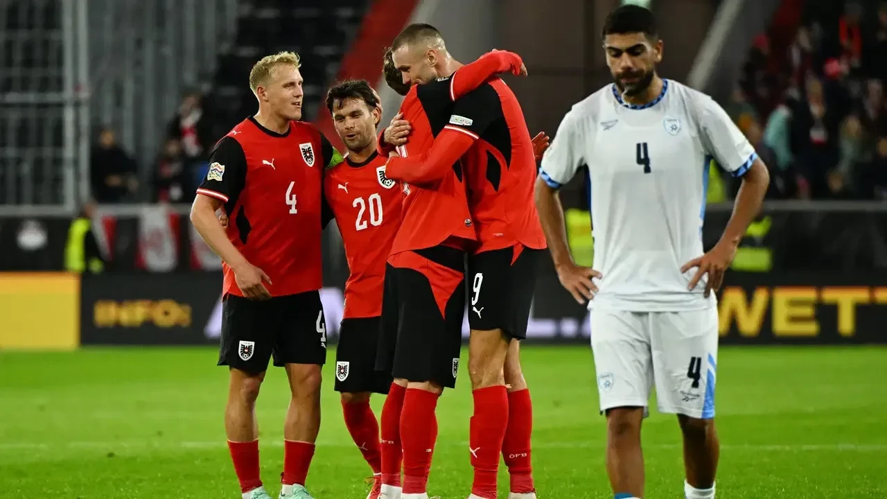 Avusturya İsrail maçında skandal! İsrailli futbolcudan akılalmaz hareket: Faturası ağır oldu