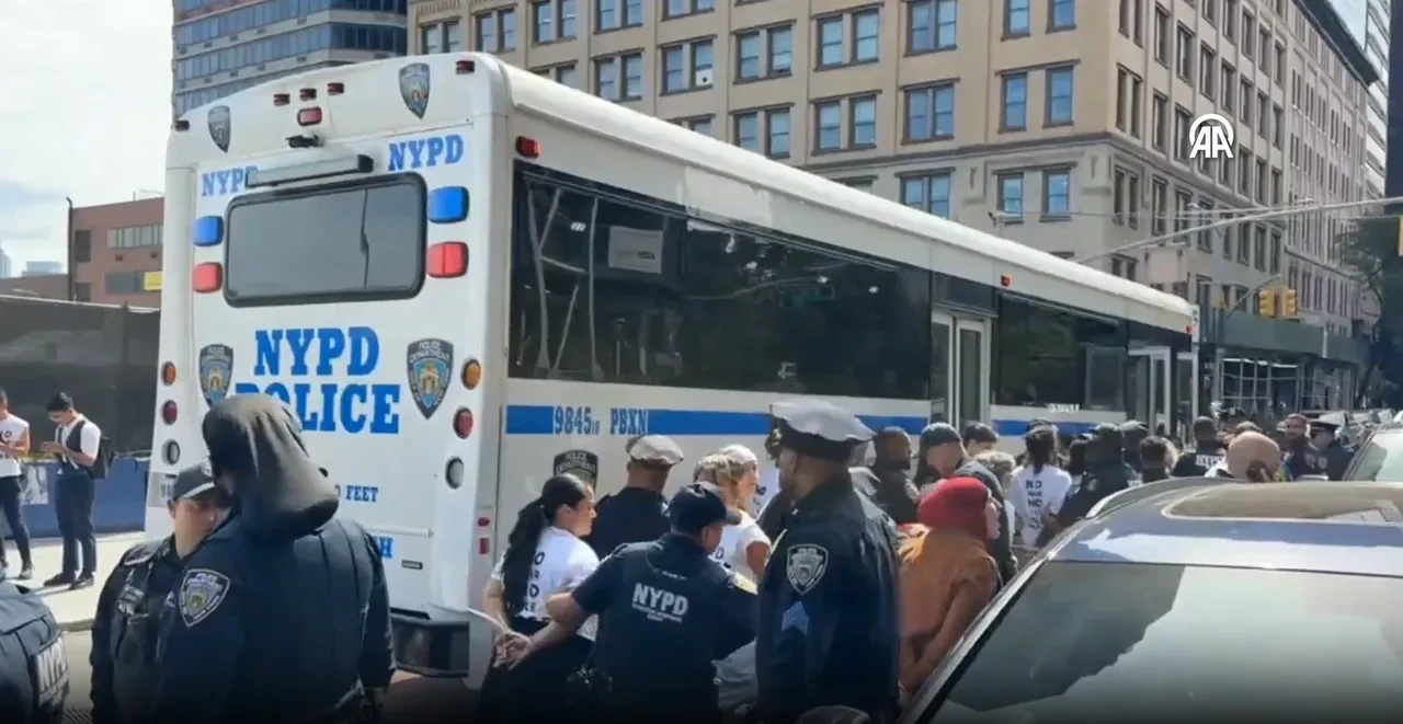 BM Genel Kurulu öncesinde Netanyahu protestosu: Susan Sarandon dahil 100’den fazla kişi gözaltında