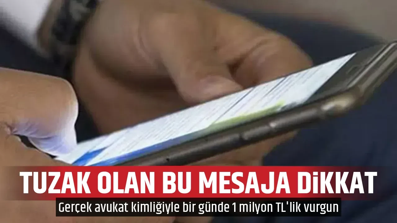 TUZAK OLAN BU MESAJA DİKKAT