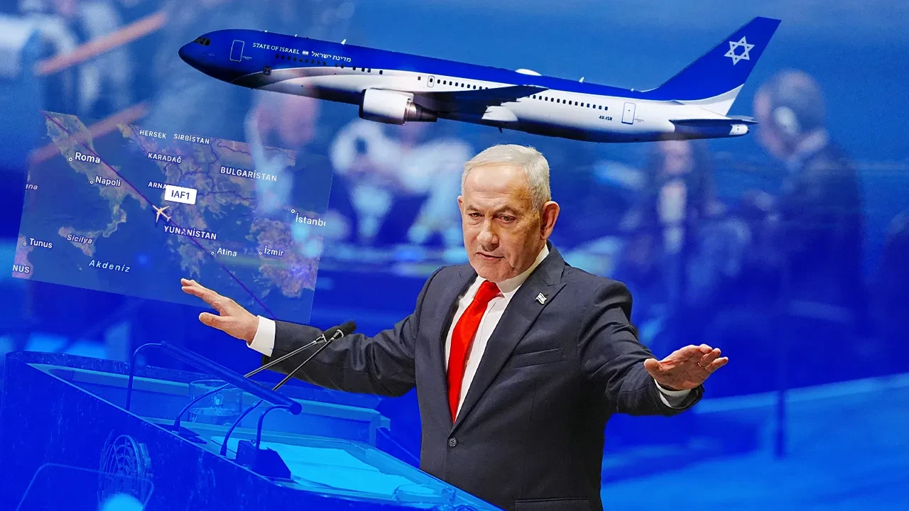 İsrail Başbakanı Netanyahu, ABD seyahatinde 3 ülkenin hava sahasını kullandı