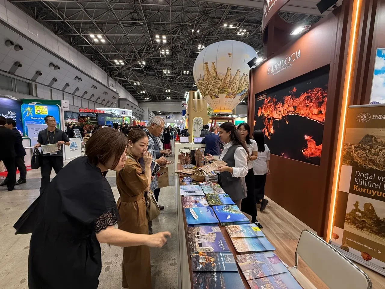 Kapadokya, Japonya Turizm Fuarı’nda büyük ilgi gördü