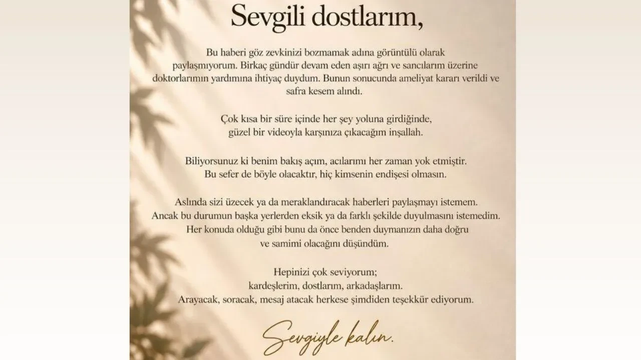 Metin Şentürk hastaneye kaldırıldı, ameliyata alındı! İşte sağlık durumu