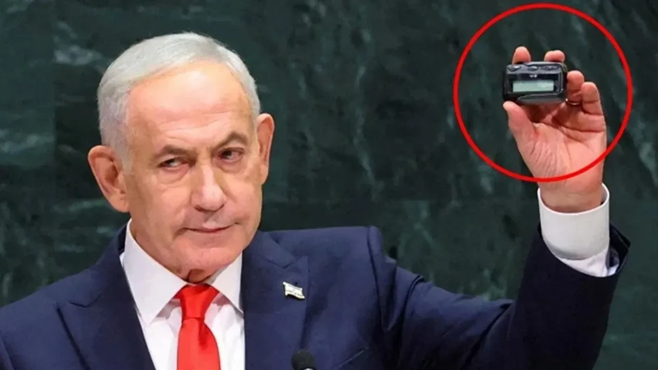 Netanyahu dünyayı bu cihazla tehdit etti! BM kürsüsünde boş salona konuşma yapmayı hazmedemedi