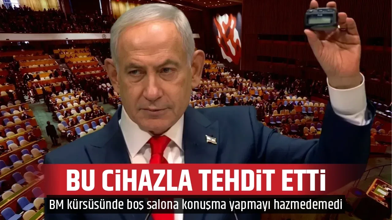 BU CİHAZLA TEHDİT ETTİ