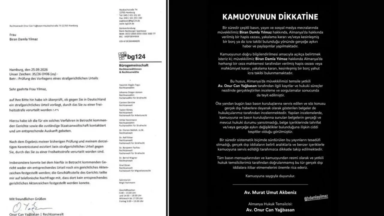 Biran Damla Yılmaz hakkında hapis iddiasında yeni gelişme! Hukuk ekibi gerçeği açıkladı