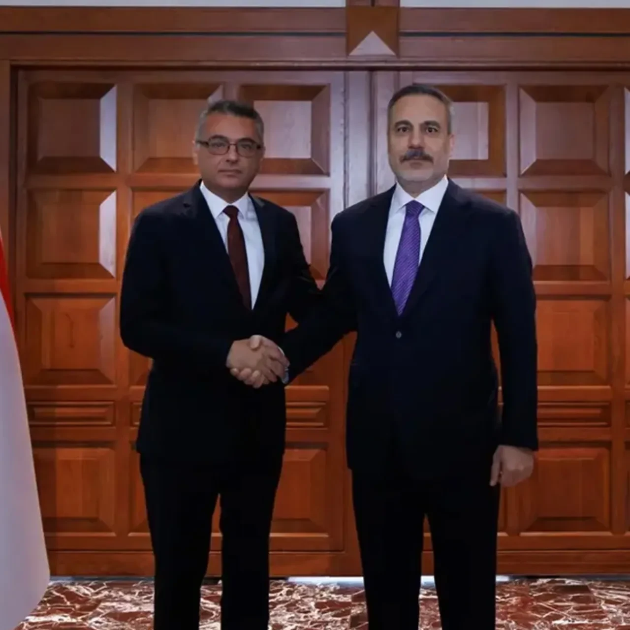 Dışişleri Bakanı Hakan Fidan New York'ta KKTC Cumhurbaşkanı Erhürman ile bir araya geldi