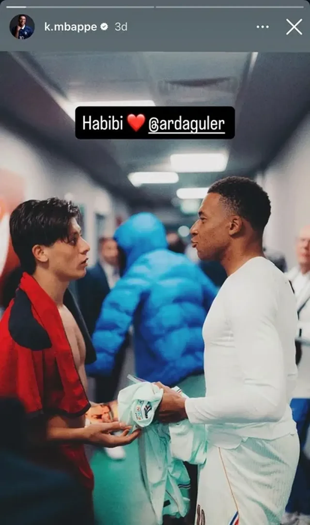 Fransa mağlubiyeti sonrası Kylian Mbappe’den dikkat çeken Arda Güler paylaşımı!