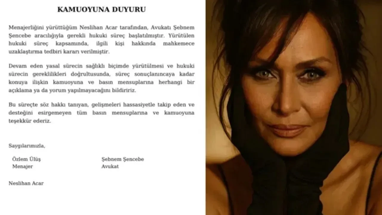 Kadir İnanır ailesinde sular durulmuyor! Levent İnanır’a uzaklaştırma kararının ardından Neslihan Acar’dan şok sözler