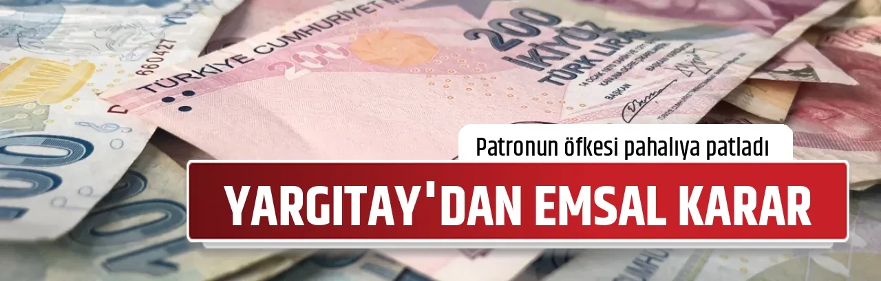 YARGITAY'DAN EMSAL KARAR