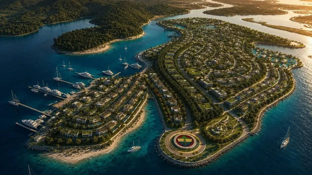 Fenerbahçe'den Gayrimenkul hamlesi: Kasadan para çıkmadan 'Fenerbahçe Adası'