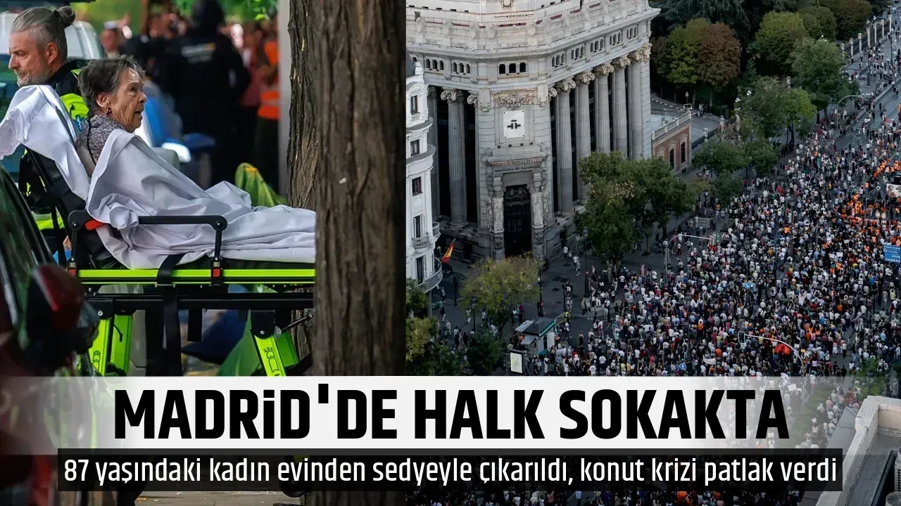 MADRİD'DE HALK SOKAKTA