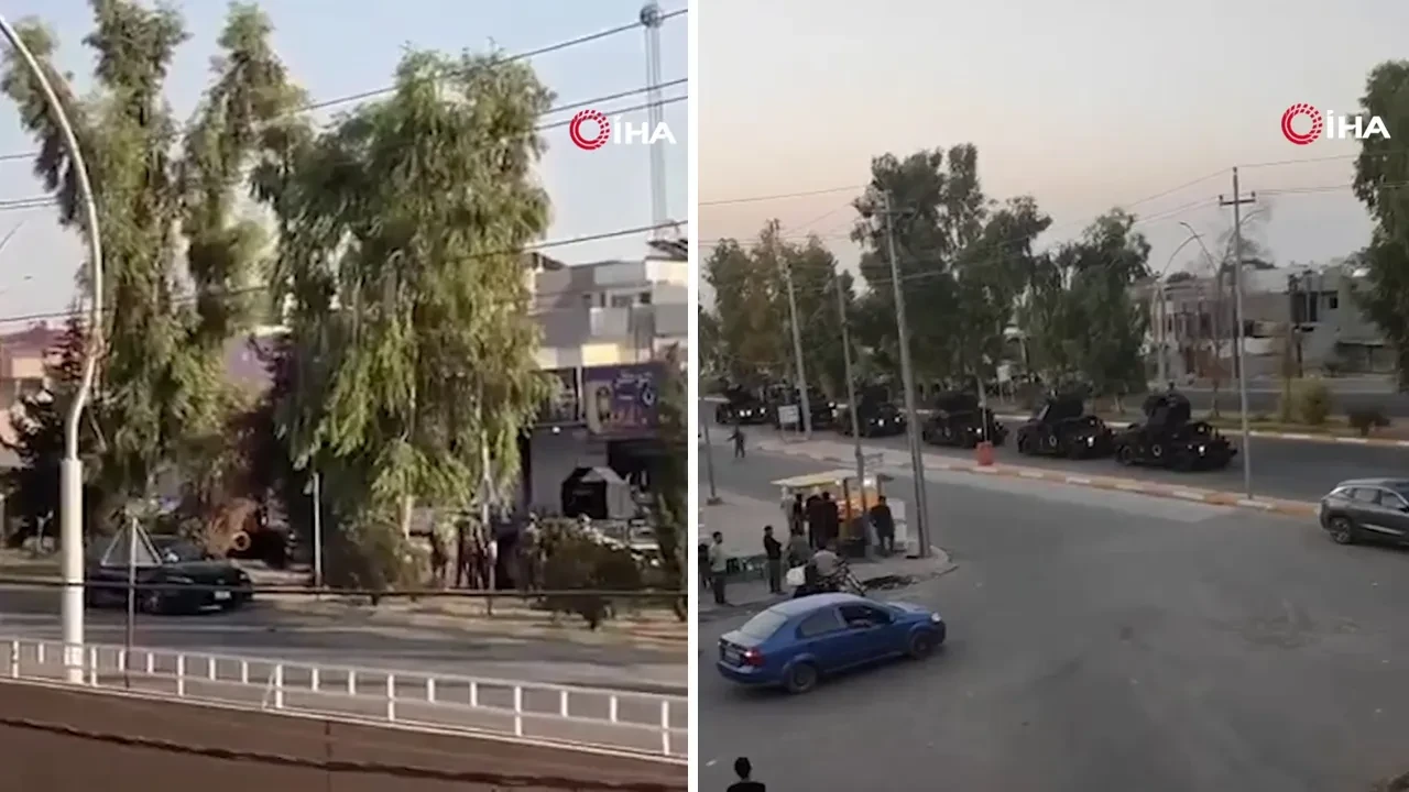 Kerkük'te DEAŞ'ın intihar bombacılarıyla güvenlik güçleri arasında çatışma: 1 ölü, 2 yaralı