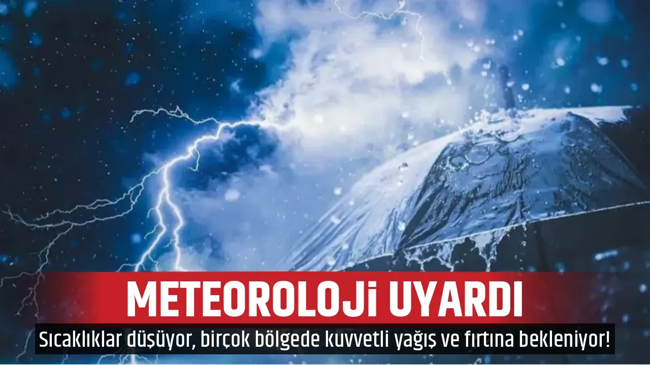 METEOROLOJİ UYARDI