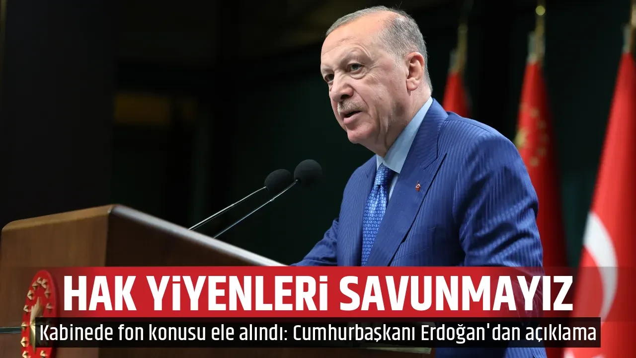 HAK YİYENLERİ SAVUNMAYIZ