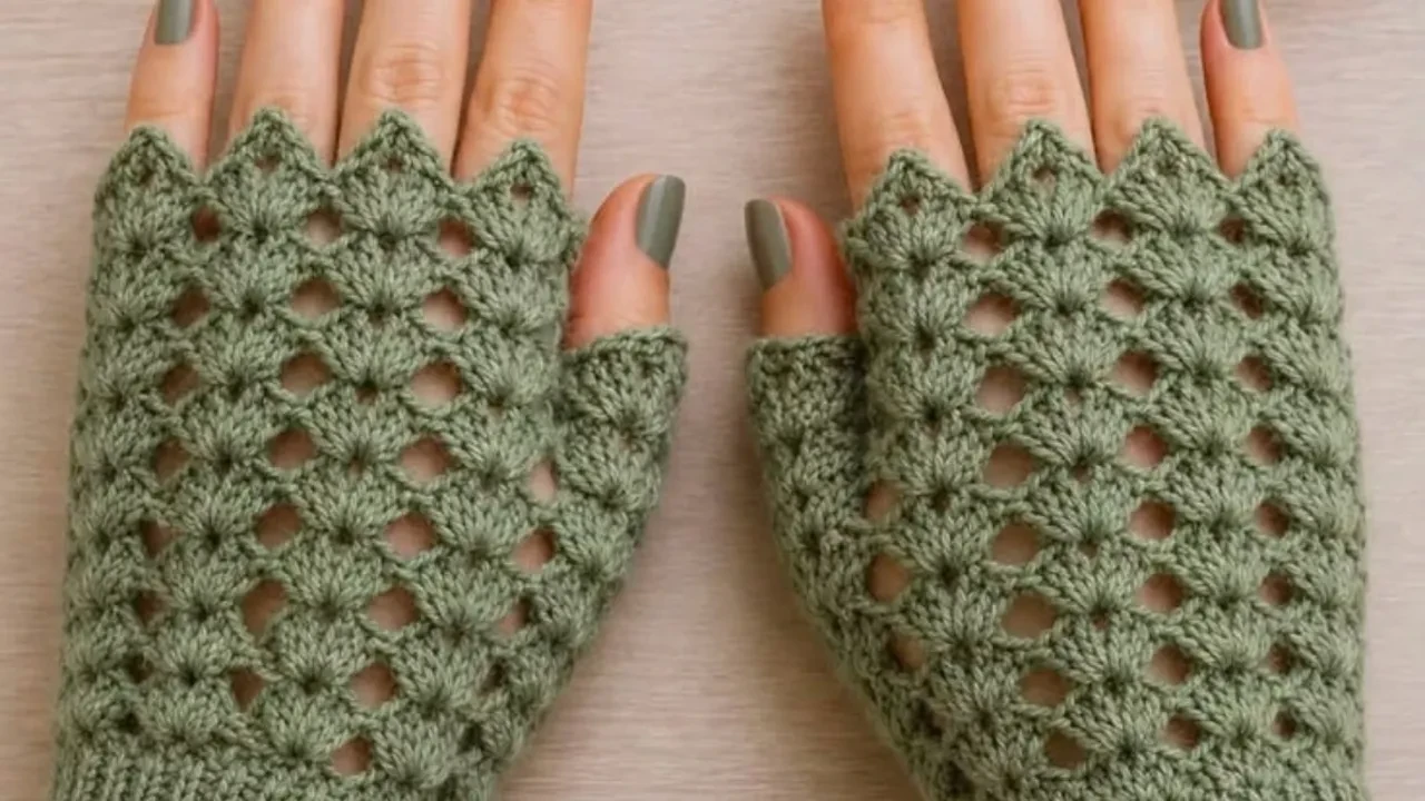 Şiş ile örülen gömlek ve ceket altı eldiven modelleri 2026