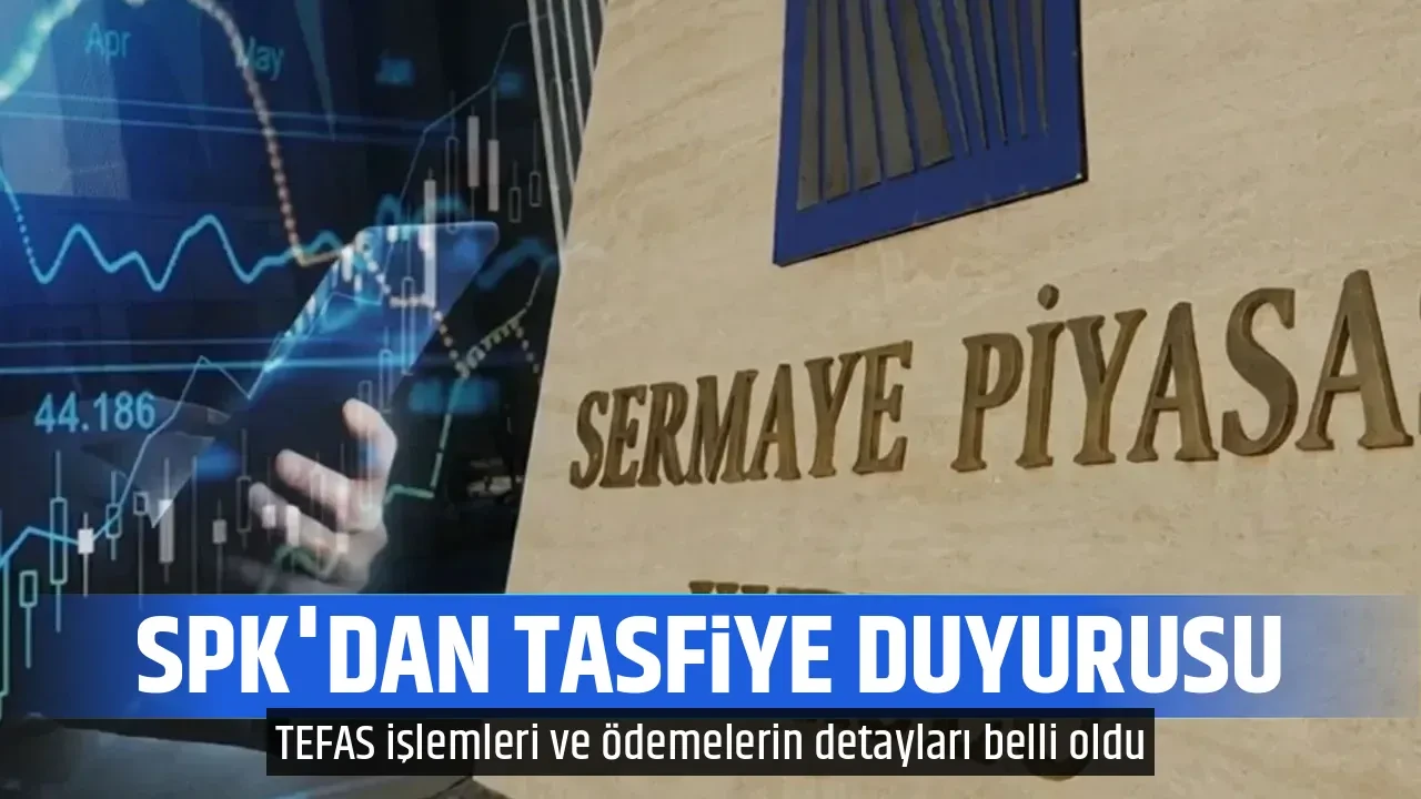SPK'DAN TASFİYE DUYURUSU