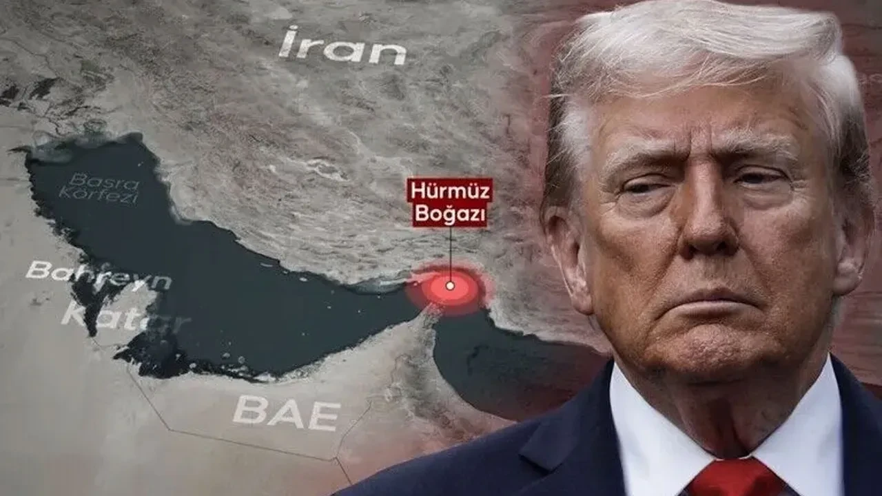 Trump'tan dikkat çeken harita paylaşımı: Hürmüz Boğazı'na yeni isim verdi