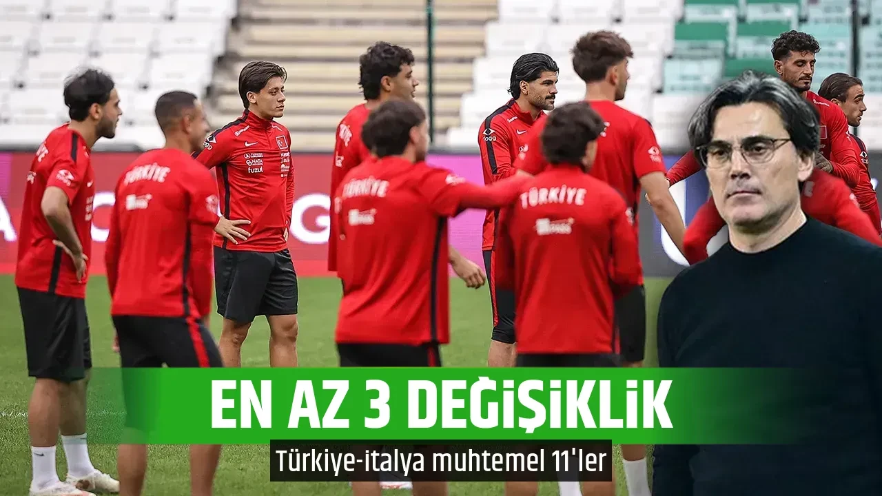 EN AZ 3 DEĞİŞİKLİK