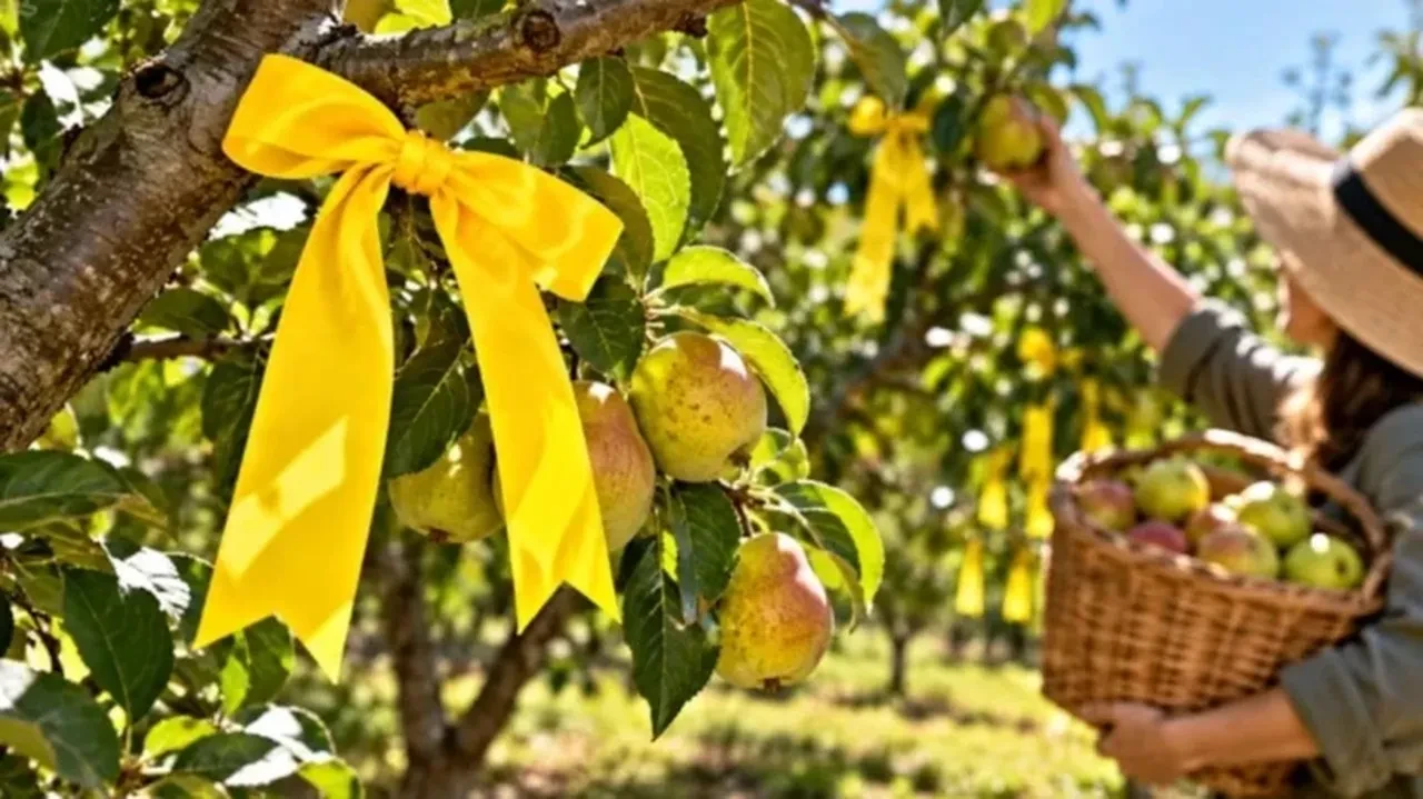 Ağaçlardaki sarı kurdelelerin sırrı çözüldü, herkes için çok faydalı