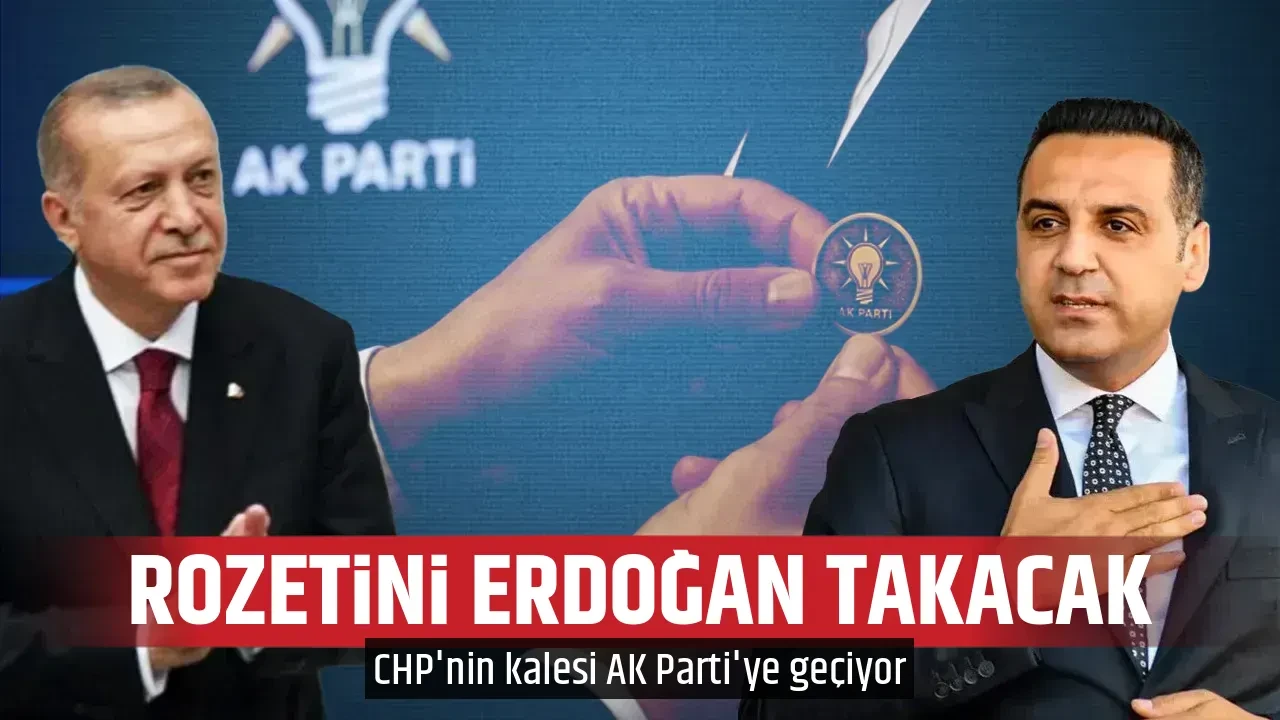 ROZETİNİ ERDOĞAN TAKACAK