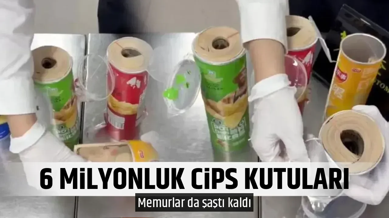 6 MİLYONLUK CİPS KUTULARI