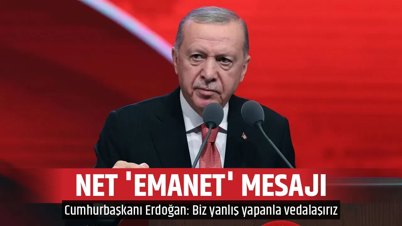 NET 'EMANET' MESAJI
