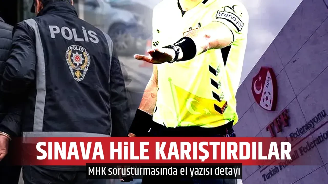 SINAVA HİLE KARIŞTIRDILAR