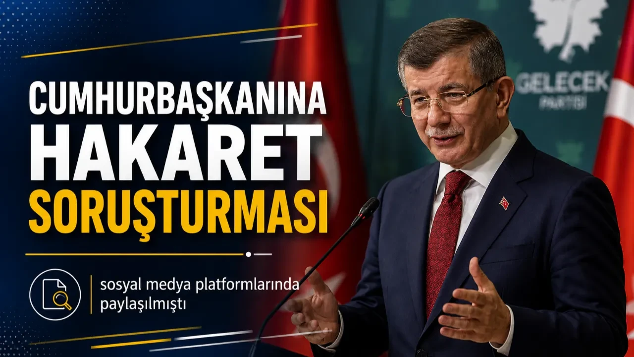 'CUMHURBAŞKANINA HAKARET'
