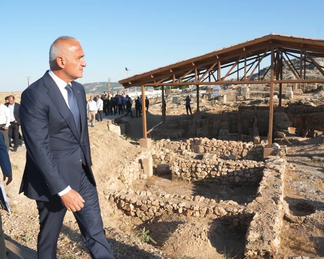 Bakan Mehmet Nuri Ersoy Adıyaman'da: Perre Antik Kenti'ne dev bütçe