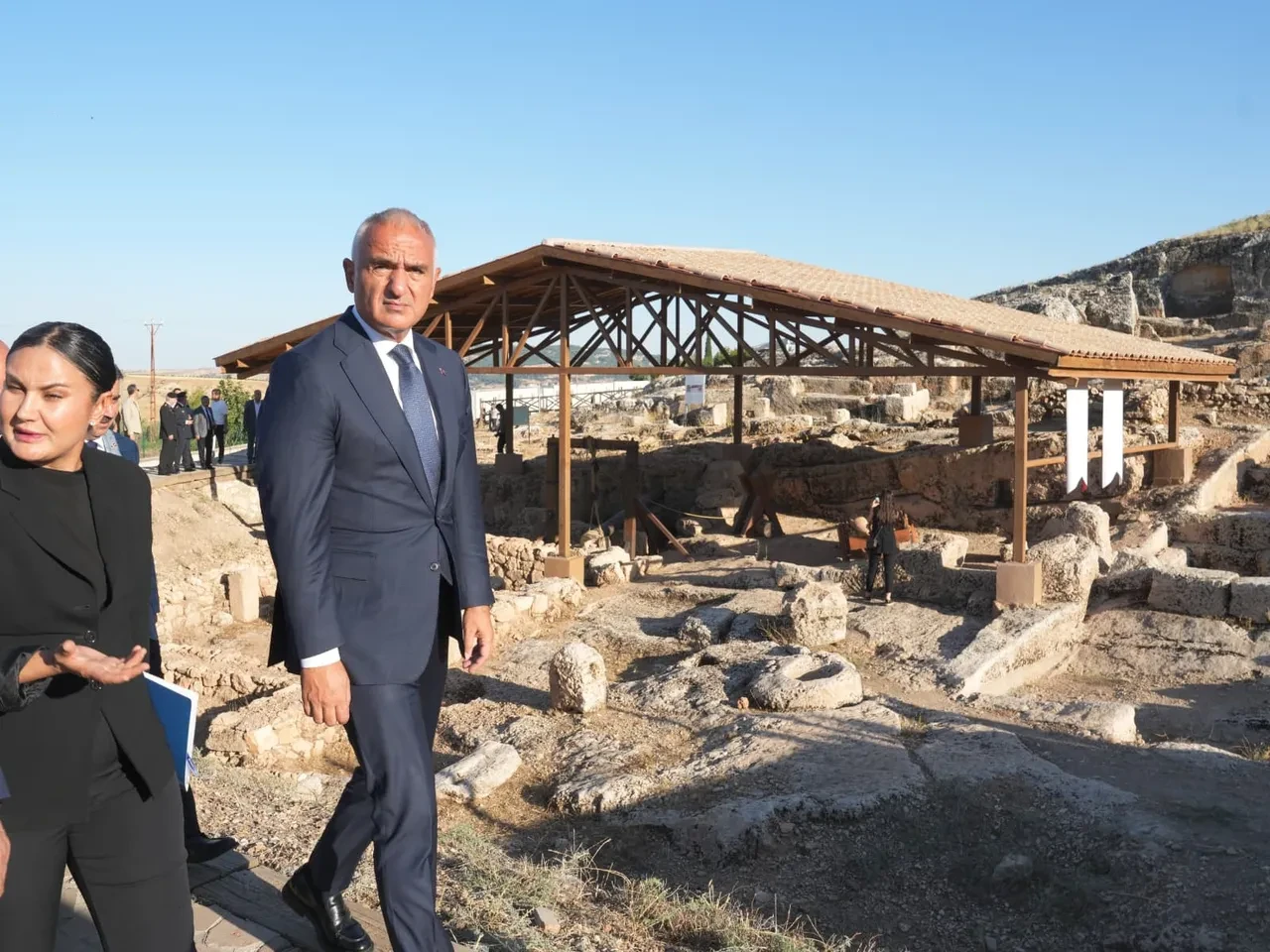 Bakan Mehmet Nuri Ersoy Adıyaman'da: Perre Antik Kenti'ne dev bütçe