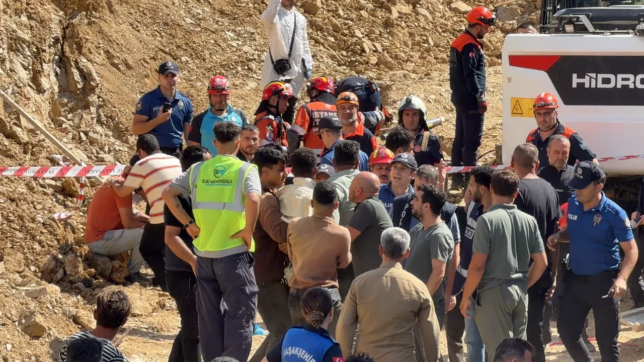 Başakşehir’de inşaat alanında göçük! Acı haber geldi: 1 işçi hayatını kaybetti 