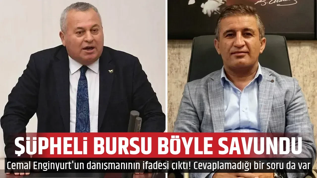 ŞÜPHELİ BURSU BÖYLE SAVUNDU