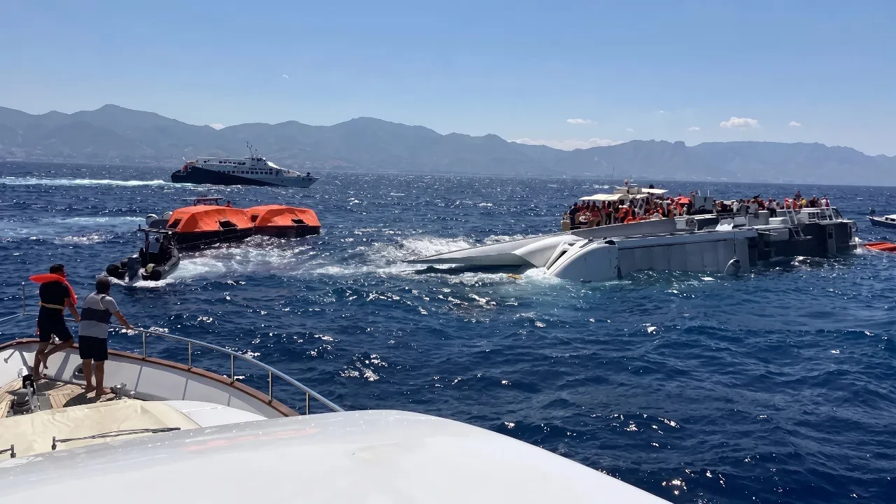 Girne'deki gemi faciasında İsrail'in parmağı mı var? TGRT Haber ekranlarında çarpıcı sözler